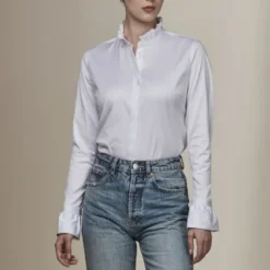 Darya Blouse Neck Frill