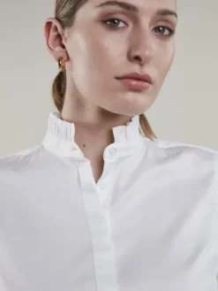 Darya Blouse Neck Frill