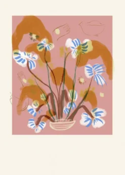 Das Rotes Rabbit - 8 Flowers