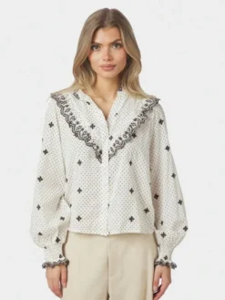 Degas Dot Blouse