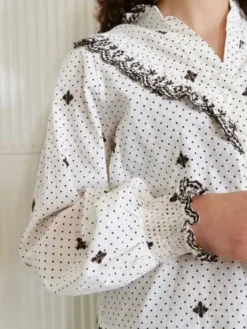 Degas Dot Blouse