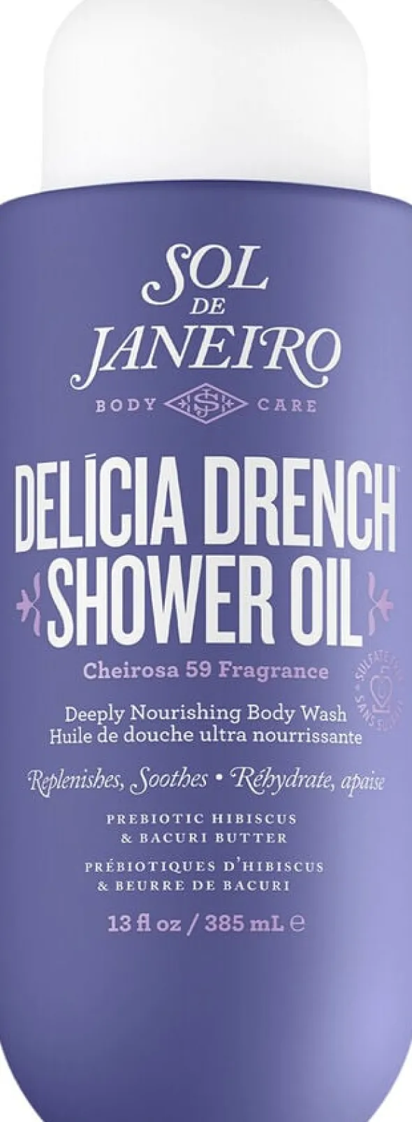Delicia Drench Shower Oil - Duscholja