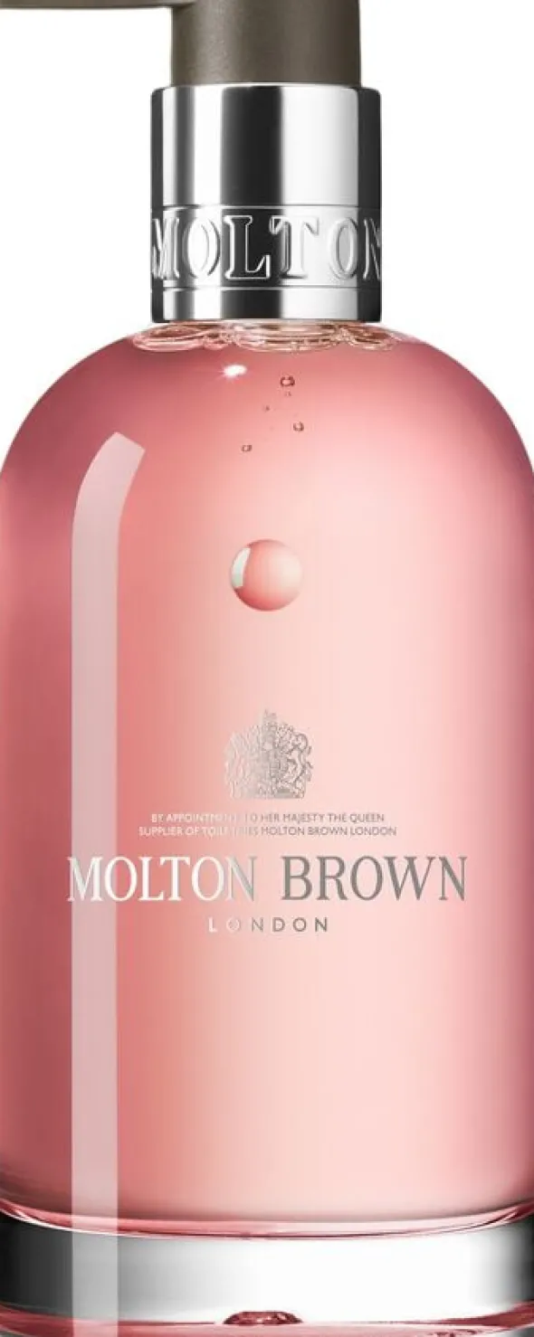 DELICIOUS RHUBARB & ROSE HAND WASH (GLASS BOTTLE)