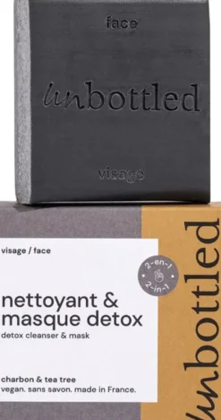 Detox facial cleanser & mask