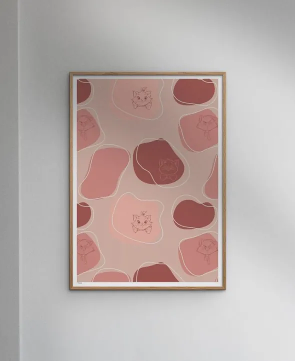 Disney - Aristocats Pink & Red