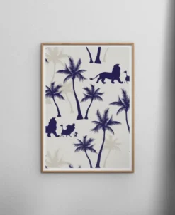 Disney Ð The Lion King Blue Palms