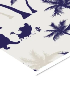 Disney Ð The Lion King Blue Palms