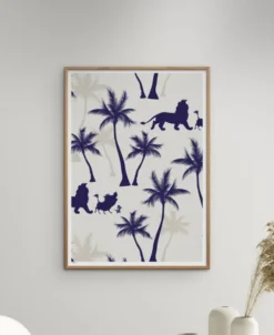 Disney Ð The Lion King Blue Palms