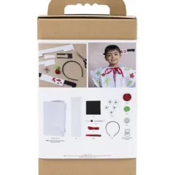 DIY Kit Spooky Udklædning, Kappe og hårbøjle, ass. Farver