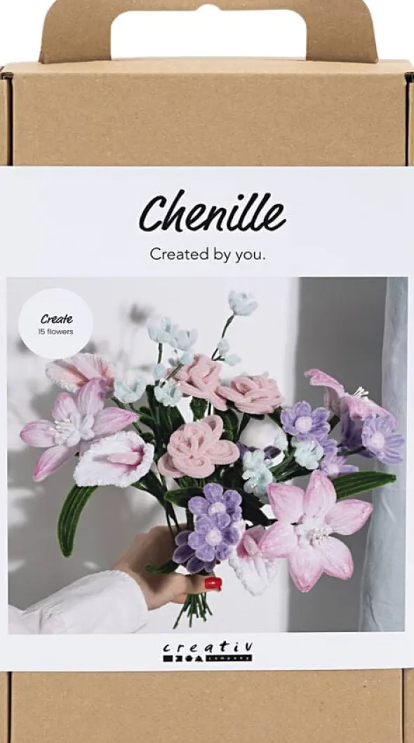 DIY Kit Chenilleblomster, Blomster