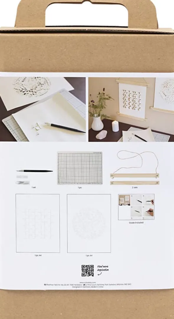 DIY Kit Papirkunst, Papir til ophæng