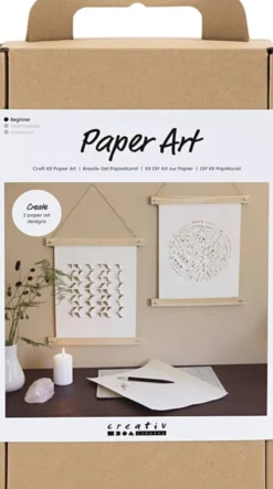DIY Kit Papirkunst, Papir til ophæng