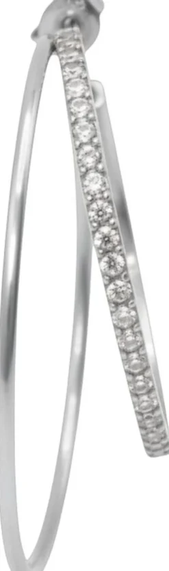 Double Olympia Hoop with Stones