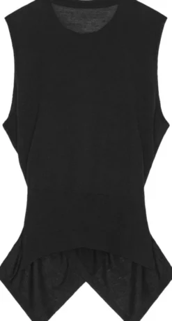 Draped Merino Wool Top