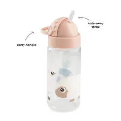 Drikkedunk m/ sugerør Tiny farm Pudder 350 ml
