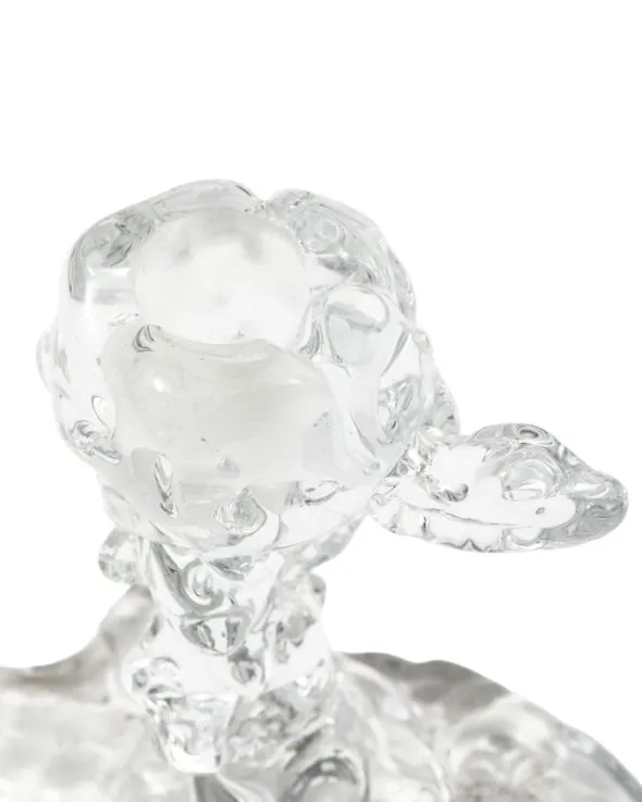 drip candle holder glass S