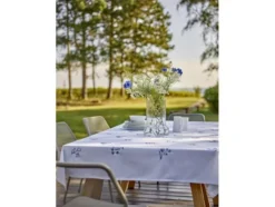 Duk 140 x 220 cm Charm White 100% spun polyester
