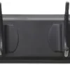 EDGY coat rack, 6 hooks - black w. black finish