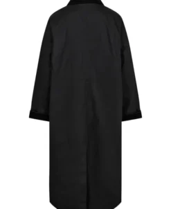 Emmy 1 coated jakke med fløjskanter - GRS