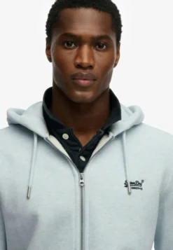 ESSENTIAL LOGO ZIP HOODIE HB