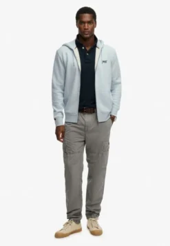 ESSENTIAL LOGO ZIP HOODIE HB