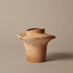 Evio Vase - H22 - Burnt Umber