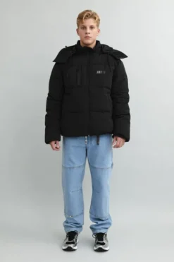 Excursion'' Boxy Logo Puffer Jacke