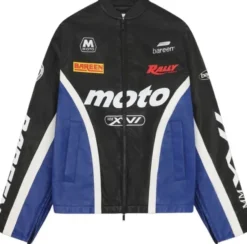 Faux Leather Moto Jacket