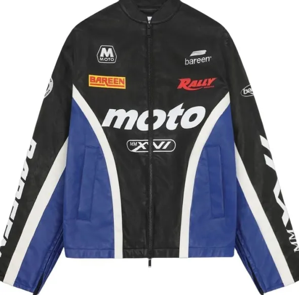 Faux Leather Moto Jacket