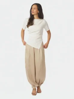 Fayla Drapy Satin Balloon Pants