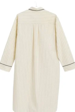 Fineline Long Nightshirt-M/L-Ivory