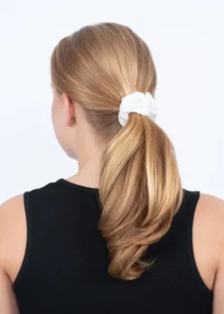 Floral Broderie Scrunchie