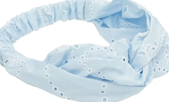Floral Broderie Twist Headband