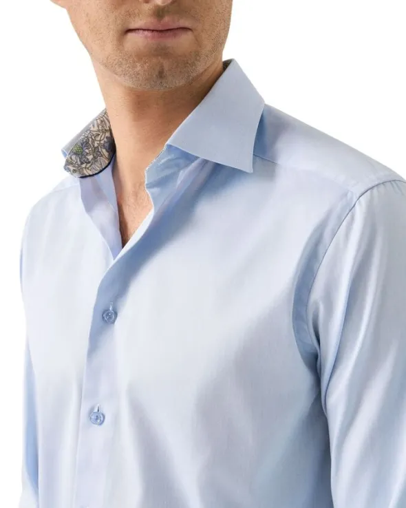 Floral Effect Signature Twill Shirt