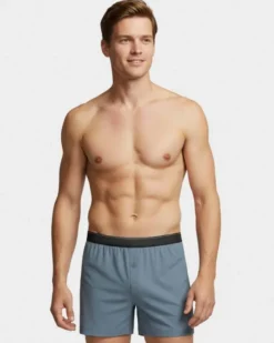 Fly Button Boxer Soft Premium