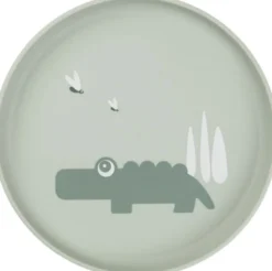 Foodie tallerken Croco Grøn