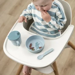 Foodie tudkop Happy dots Blå