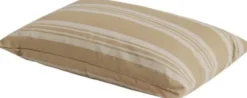 Fossflakes utomhuskudde 40x60 cm. Beige randig