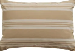 Fossflakes utomhuskudde 40x60 cm. Beige randig