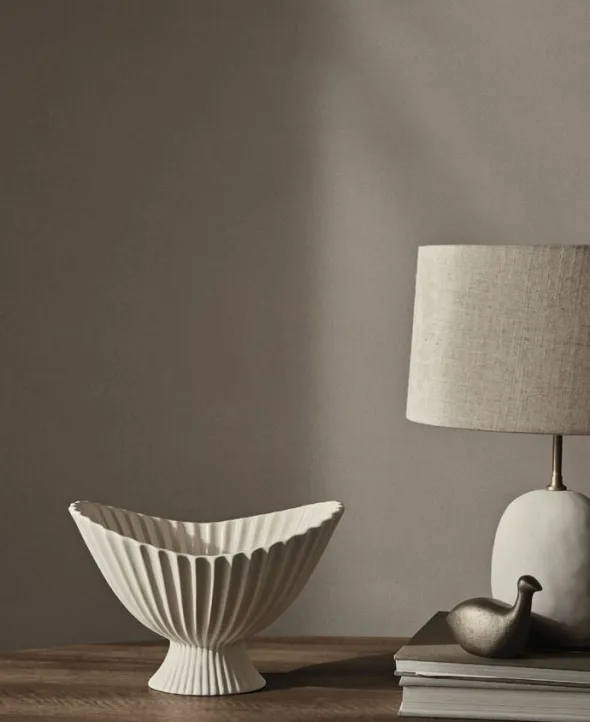 Fountain Bowl - 28 - Off-white