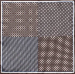 Four Sided Silk Pocket Square