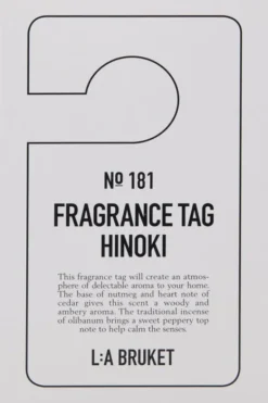 Fragrance Tag Hinoki