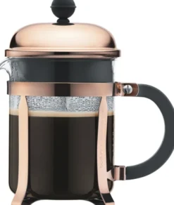 French Press kaffebryggare, 4 koppar, 0,5 l, 17 oz
