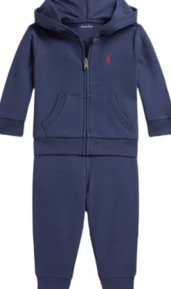 French Terry Full-Zip Hoodie & Pant Set