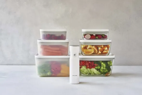 Fresh & Save Vakuum box set 3 St-Gr plast
