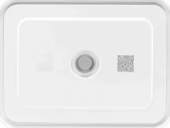 Fresh & Save Vakuum fryslaada Kylskaap Graa Glas