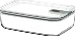 Förvaringslåda EasyClip 1500 ml Nordic sage Glas