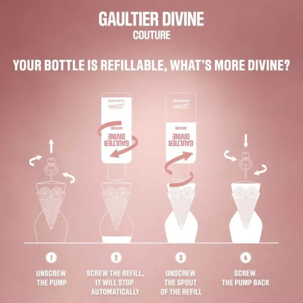 Gaultier Divine Couture Eau de Parfum Refill 200 ml