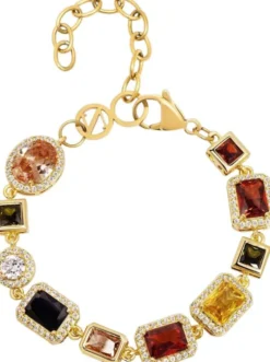 Gem Bracelet in Gold