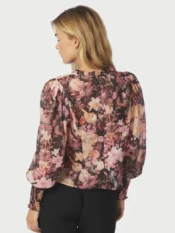Gilda Big Flower Blouse